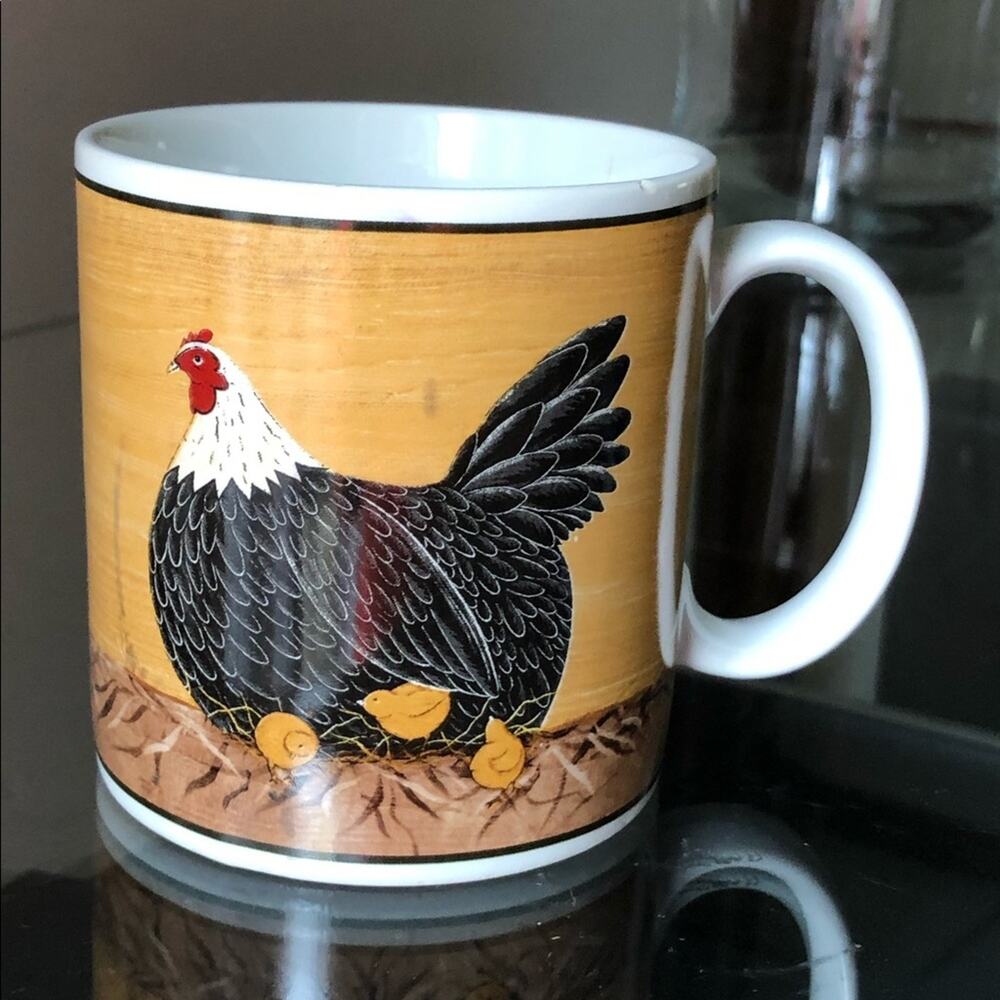 Sakura Warren Kimble, Folk Artist‎ HENNY PENNY Mug